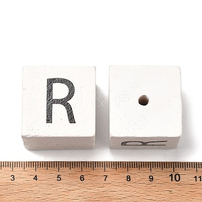 Wood European Beads WOOD-I014-02R-1