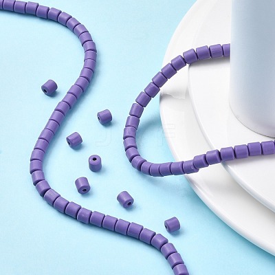 Polymer Clay Bead Strands CLAY-T001-C49-1