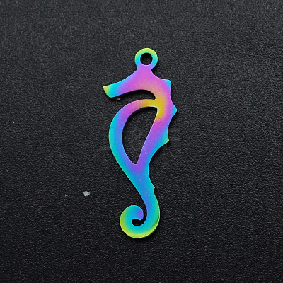 Ion Plating(IP) 201 Stainless Steel Pendants STAS-S105-JA585-1