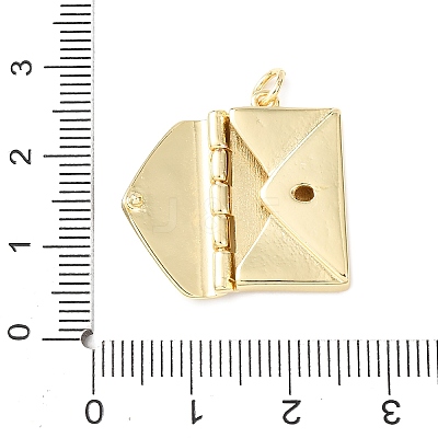 Eco-Friendly Rack Plating Brass Pendants X-KK-F848-08G-1
