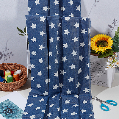 Cotton Denim Fabric DIY-WH0504-775A-02-1