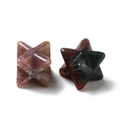 Natural Indian Agate Beads G-A206-01B-48-1