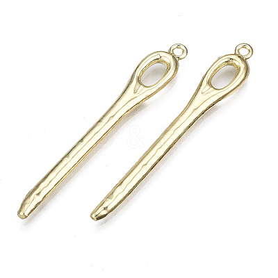 Rack Plating Alloy Pendants PALLOY-T077-59B-LG-RS-1