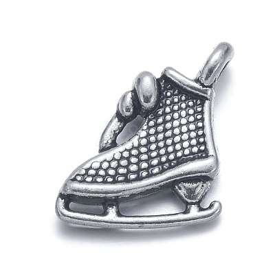 Hobby Pendants Tibetan Style Alloy Sport Pendants X-TIBEP-A100859-S-FF-1