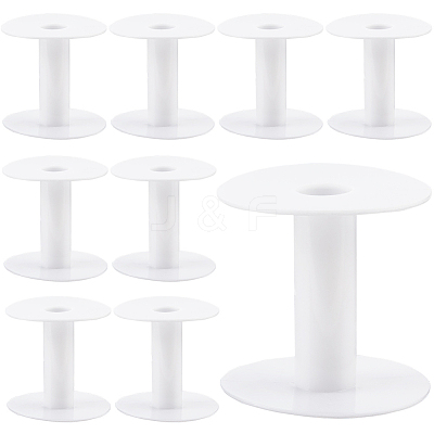 15Pcs Plastic Empty Spools for Wire TOOL-SC0001-56-1
