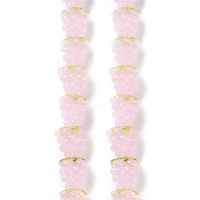 Handmade Lampwork Beads Strands LAMP-Q036-05A-1