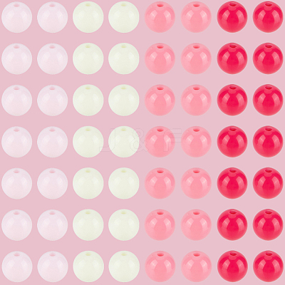 Opaque Acrylic Beads SACR-PA0001-04B-05-1