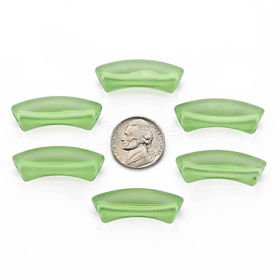 Transparent Acrylic Beads MACR-S372-002C-008-1