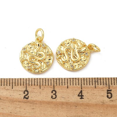 Brass Pendents KK-R210-04G-1