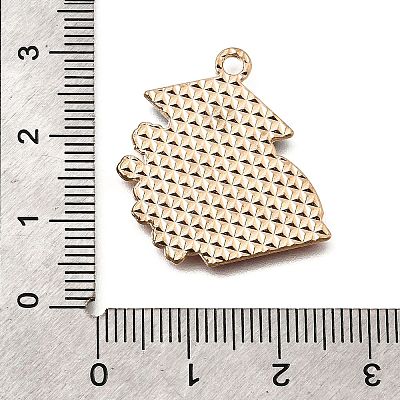 Alloy Enamel Pendants ENAM-D302-02KCG-05A-1