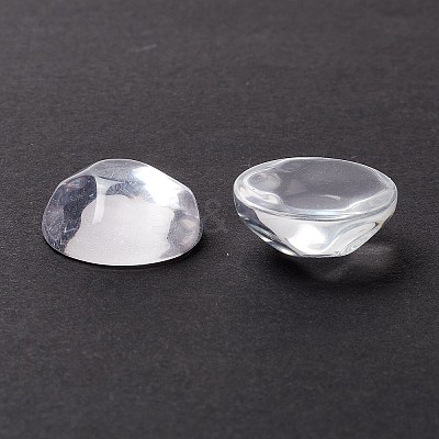 Transparent Resin Cabochons LS-GGLA-G021-01-1
