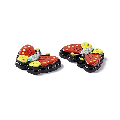 Opaque Resin Cabochons LS-RESI-C027-03C-1