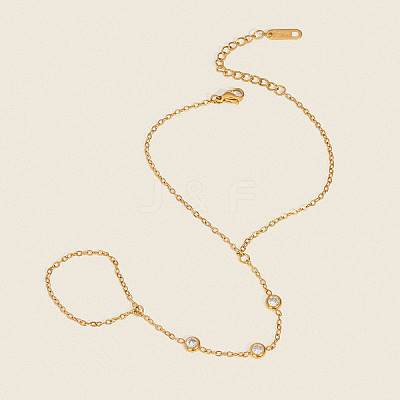 304 Stainless Steel Cable Chain Bracelets LS-MG3461-1