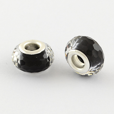 Large Hole Resin European Beads OPDL-R117-10B-1