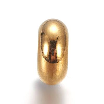 PVD Vacuum Plating 304 Stainless Steel Beads STAS-L222-41B-G-1
