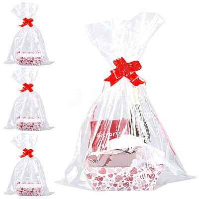 Heart Cardboard Gift Basket Kit CON-WH20013-01A-03-1