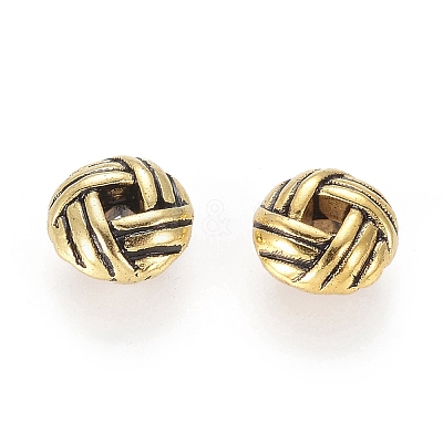 Zinc Alloy Spacer Beads LS-PALLOY-ZN25847-AG-LF-1
