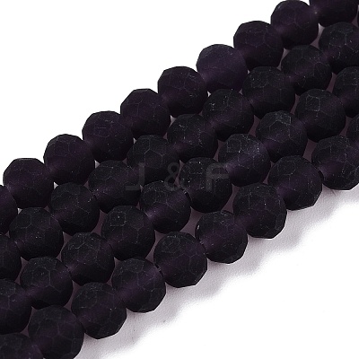 Transparent Glass Beads Strands EGLA-A044-T6mm-MD15-1