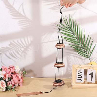 Iron Blessing Wind Chimes HJEW-WH0108-009R-1