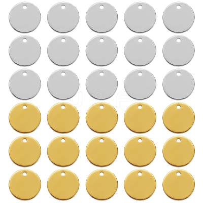 30Pcs 2 Colors Brass Charms KK-SZ0001-32-1