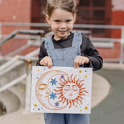 Self-Adhesive Silk Screen Printing Stencil DIY-WH0338-015-1
