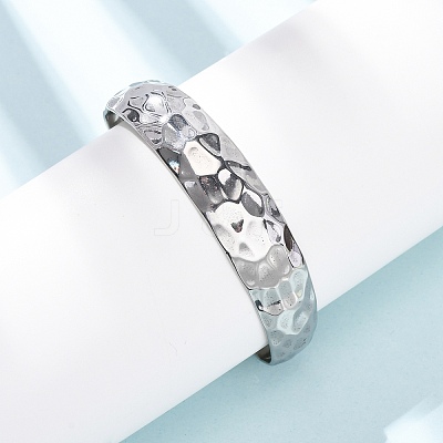 316 Surgical Stainless Steel Cuff Bangles BJEW-C142-04P-1