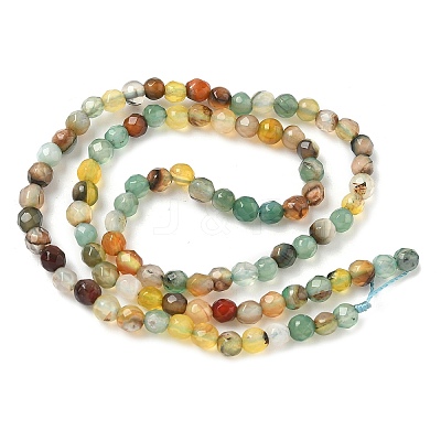 Natural Agate Beads Strands X-G-H302-A01-11-1