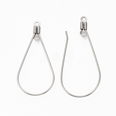 Tarnish Resistant 304 Stainless Steel Wire Pendants STAS-T051-003-1