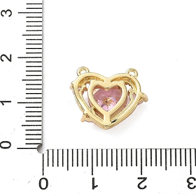 Brass Pave Cubic Zirconia Pendants KK-A273-27G-1
