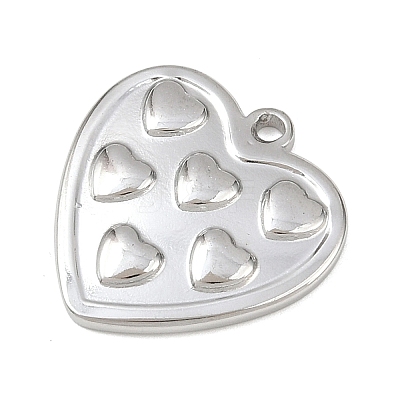304 Stainless Steel Pendants STAS-C154-05A-P-1