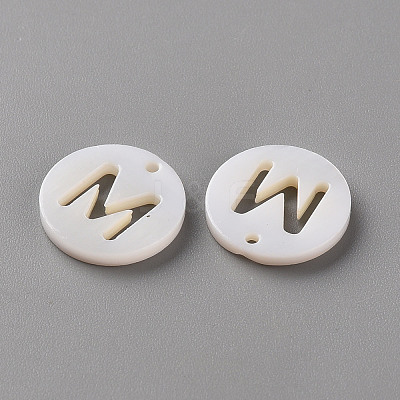 Natural Freshwater Shell Pendants LS-SHEL-Q311-008M-1