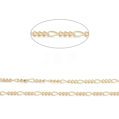 Yellow Gold Filled Figaro Chains CHC-M023-24G-1