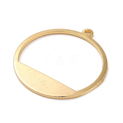 Brass Pendants KK-O100-20G-01-1