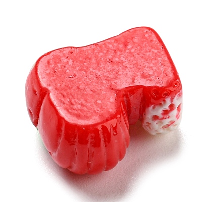 Christmas Opaque Resin Cabochons RESI-K027-21G-1