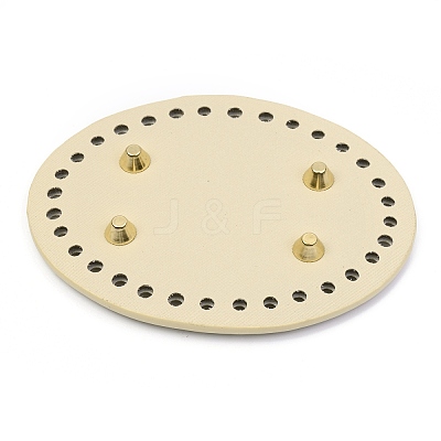 PU Leather Oval Bag Bottom Shaper FIND-H213-02C-1