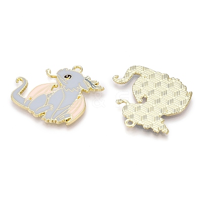 Alloy Enamel Pendants X-ENAM-A143-10KCG-04-1
