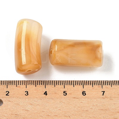 Acrylic Imitation Gemstone Beads MACR-K359-66D-1
