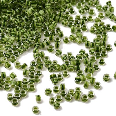 Cylinder Glass Seed Beads GLAA-NH0005-01H-1