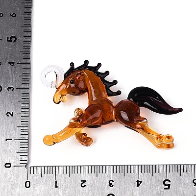 Handmade Lampwork Big Pendants LAMP-N034-13D-1