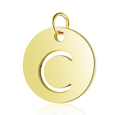 304 Stainless Steel Charms STAS-S105-T514G-C-1