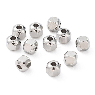 Non-Tarnish 201 Stainless Steel Beads STAS-P327-07P-1