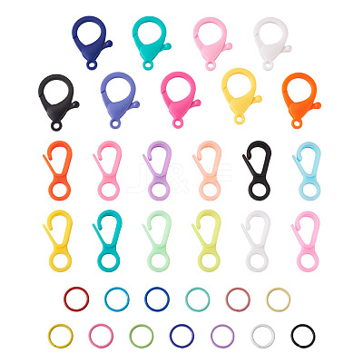 Plastic Lobster CLaw Clasps KY-TA0001-13-1
