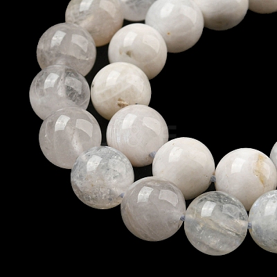 Natural Rainbow Moonstone Beads Strands G-N328-024-8mm-AB-1