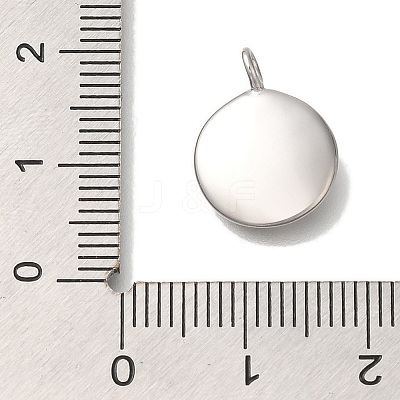 Brass Pendant Rhinestone Settings KK-U038-12P-1