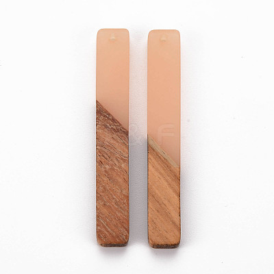 Resin & Walnut Wood Big Pendants RESI-S358-39E-1