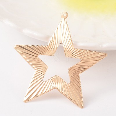 Star Iron Big Pendants IFIN-K009-24KC-1