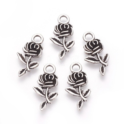 Tibetan Style Alloy Pendants PALLOY-WH0054-01AS-1