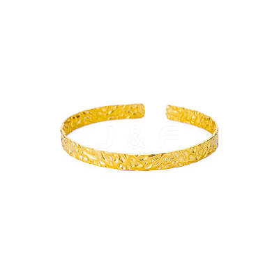 304 Stainless Steel Cuff Bangles for Women FS-WG32971-04-1