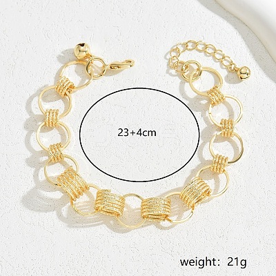Iron Ring Chain Ankletsts for Women FE2153-1