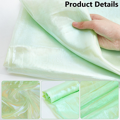Laser Polyester Gauze Fabric DIY-WH0021-24-1